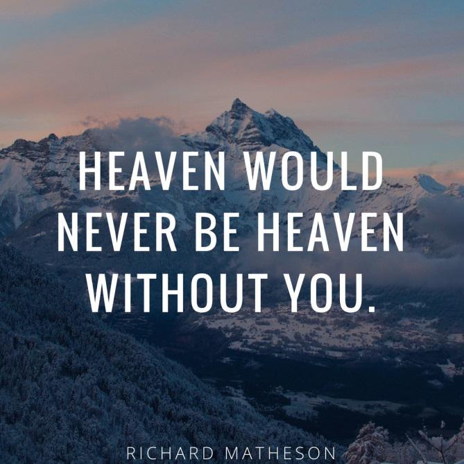Long distance relationship quotes about heaven