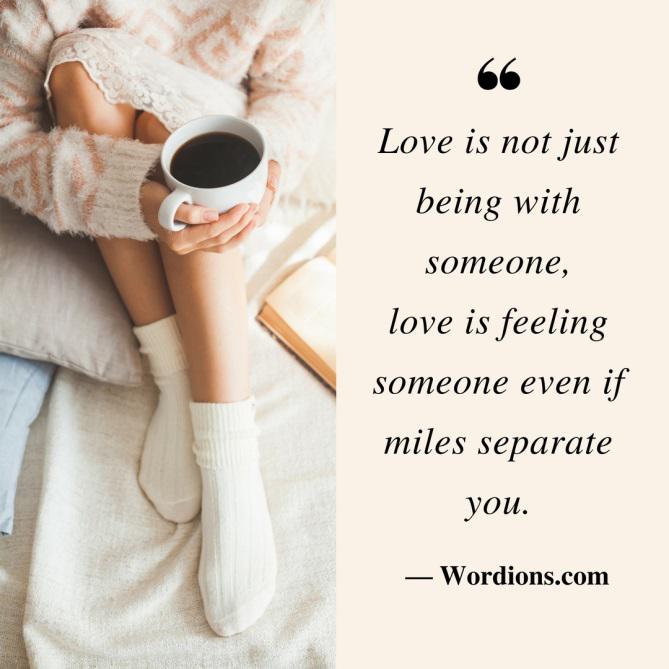 Long distance relationship quotes about true love