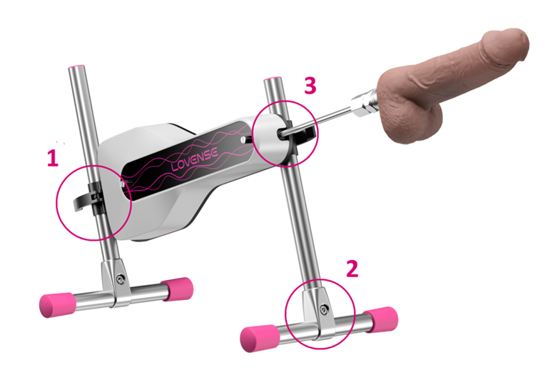Product specifications of the Lovense Mini Sex Machine