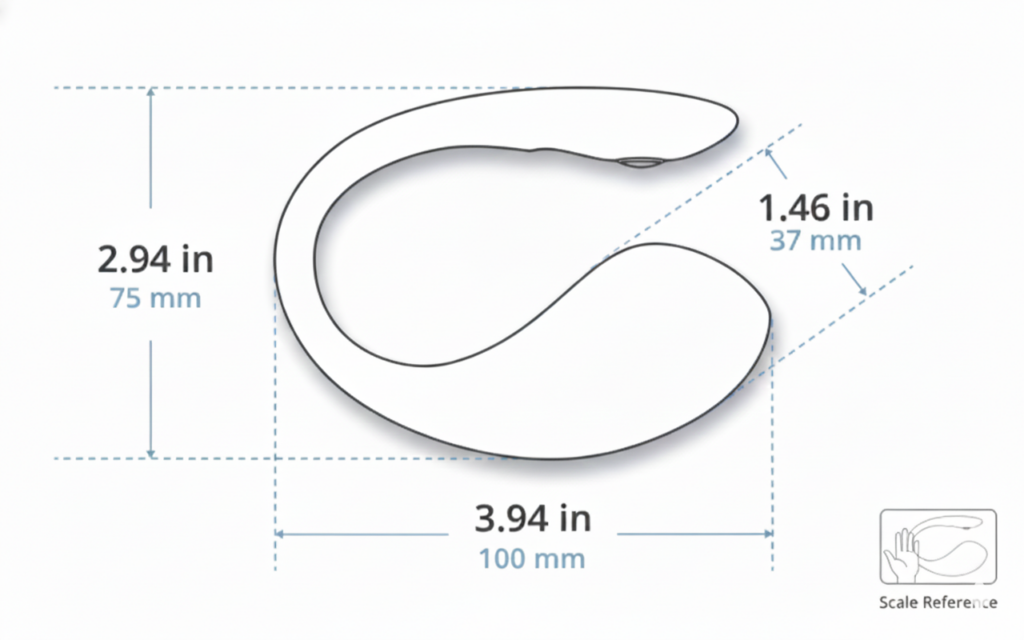 Lovense Lush 3 - Size