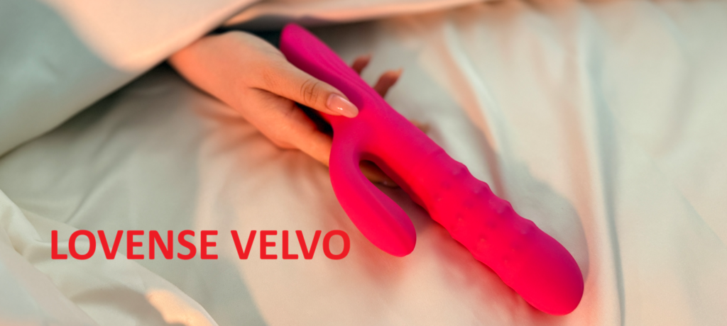 This isn’t your average “vibrate and hope” toy. The Velvo actually rolls, waves, and thrusts inside you with 360° moving beads while the powerful clit arm does its thing.